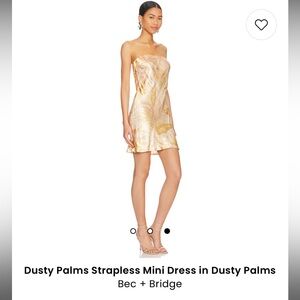 Beck+ Bridge Dusty Palms Dress